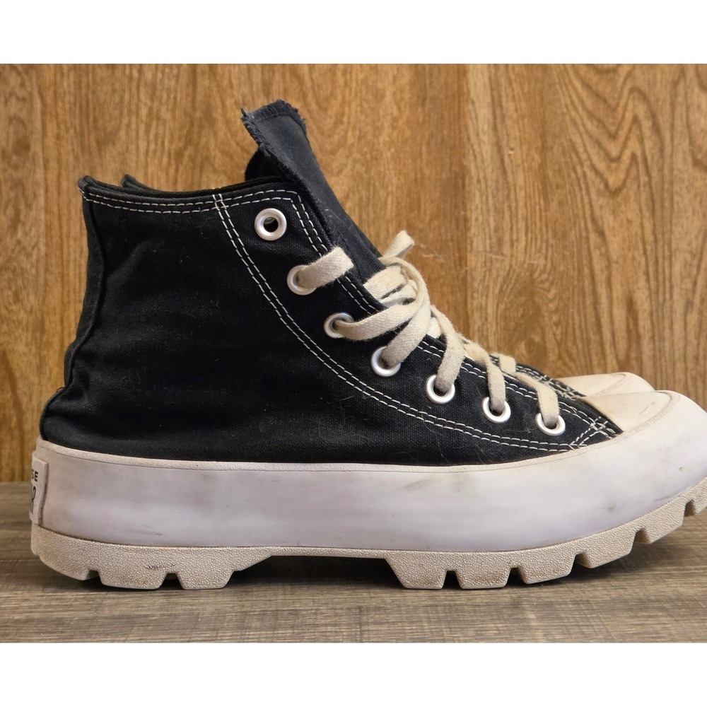 Converse Chuck Taylor All Star‎ Lugged Platform Sneakers Womens Size 7.5 Black